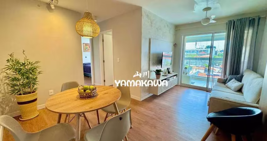 Apartamento com 2 dormitórios, 64 m² - venda por r$ 690.000,00 ou aluguel por r$ 5.320,00/mês - vila prudente - são paulo/sp