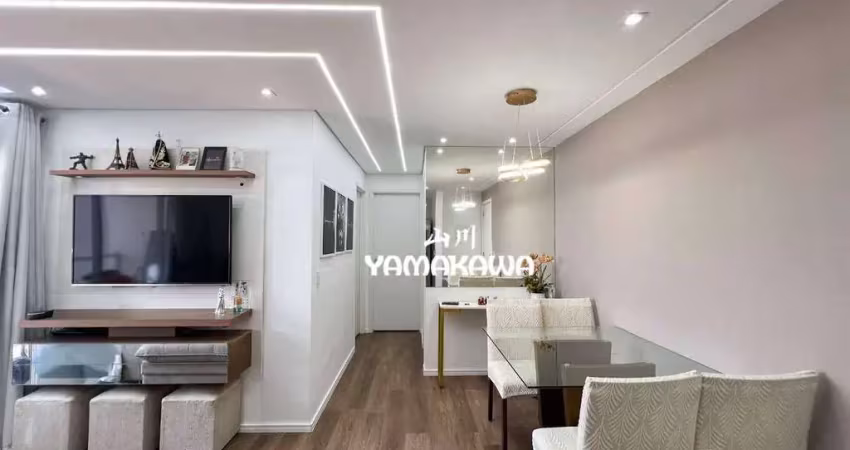 Apartamento com 2 dormitórios à venda, 50 m² por r$ 420.000,00 - vila ré - são paulo/sp
