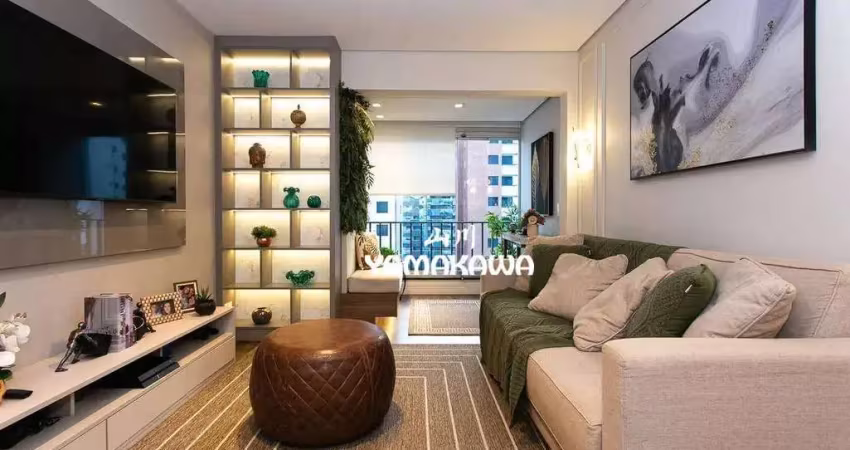 Apartamento com 3 dormitórios à venda, 80 m² por r$ 850.000,00 - tatuapé - são paulo/sp