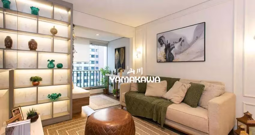 Apartamento com 3 dormitórios à venda, 80 m² por r$ 849.000,00 - tatuapé - são paulo/sp
