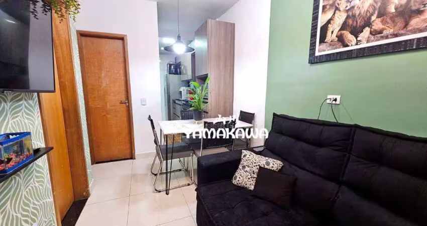 Apartamento com 2 dormitórios à venda, 33 m² por r$ 220.000,00 - vila ré - são paulo/sp