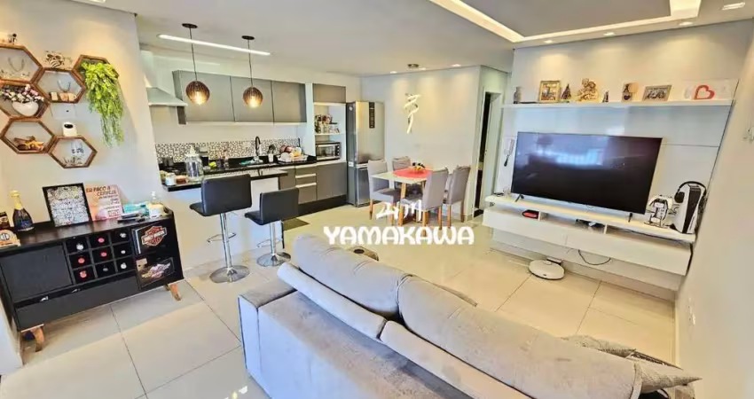 Apartamento com 2 dormitórios à venda, 63 m² por r$ 440.000,00 - tatuapé - são paulo/sp