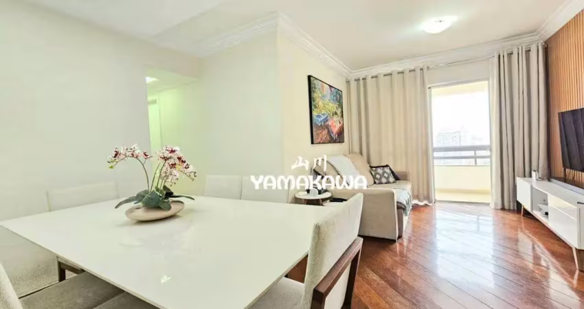 Apartamento com 3 dormitórios à venda, 92 m² por r$ 765.000,00 - tatuapé - são paulo/sp