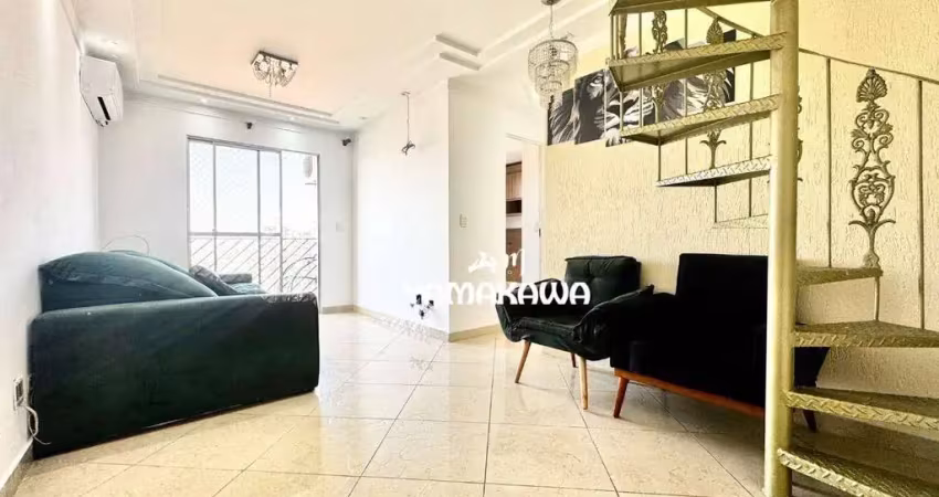 Cobertura com 2 dormitórios para alugar, 119 m² por r$ 4.721,86/mês - vila matilde - são paulo/sp