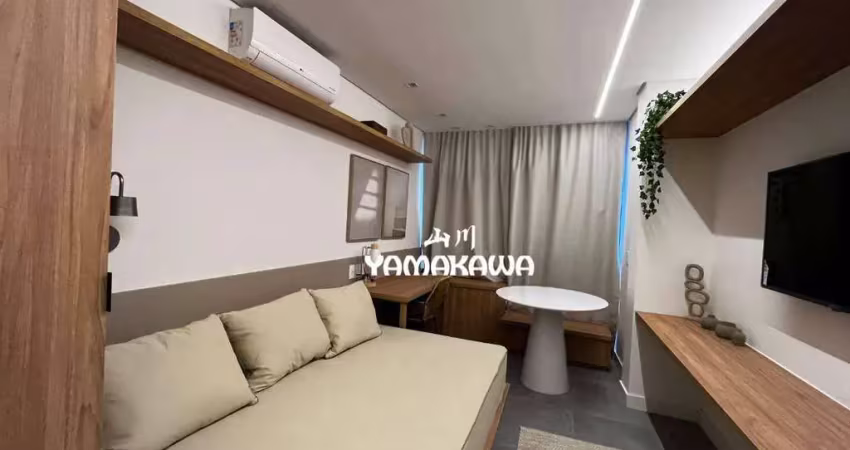 Apartamento com 1 dormitório para alugar, 20 m² por r$ 3.280,00/mês - tatuapé - são paulo/sp