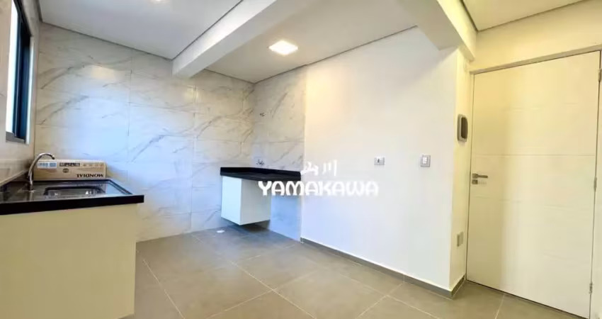 Apartamento com 1 dormitório para alugar, 34 m² por r$ 2.081,27/mês - tatuapé - são paulo/sp
