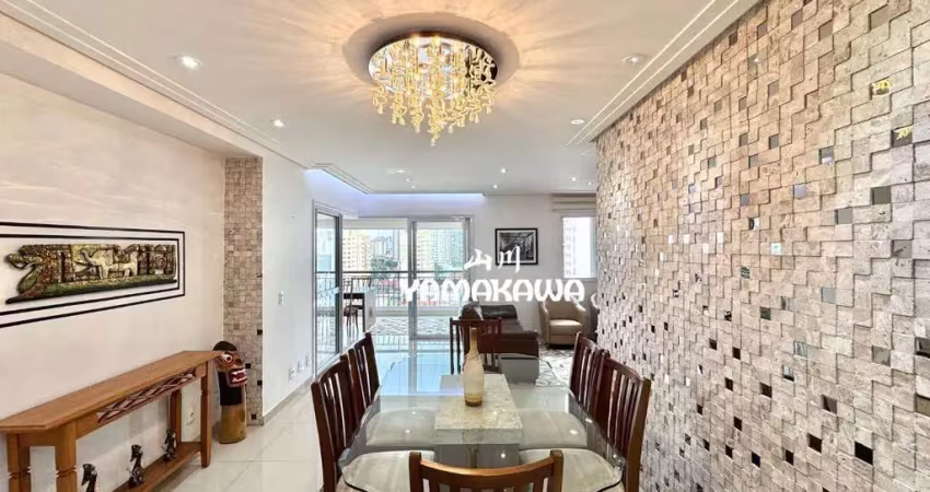 Apartamento com 2 dormitórios à venda, 99 m² por r$ 1.200.000,00 - tatuapé - são paulo/sp