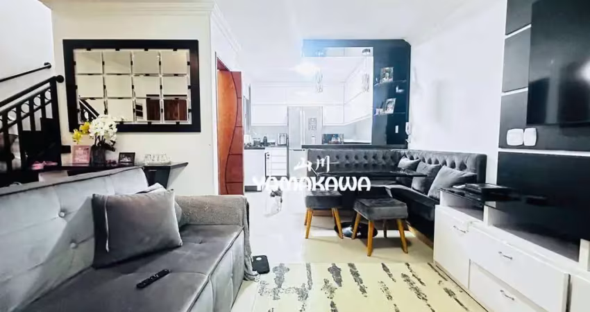 Sobrado com 3 dormitórios à venda, 91 m² por r$ 900.000,00 - vila guilhermina - são paulo/sp