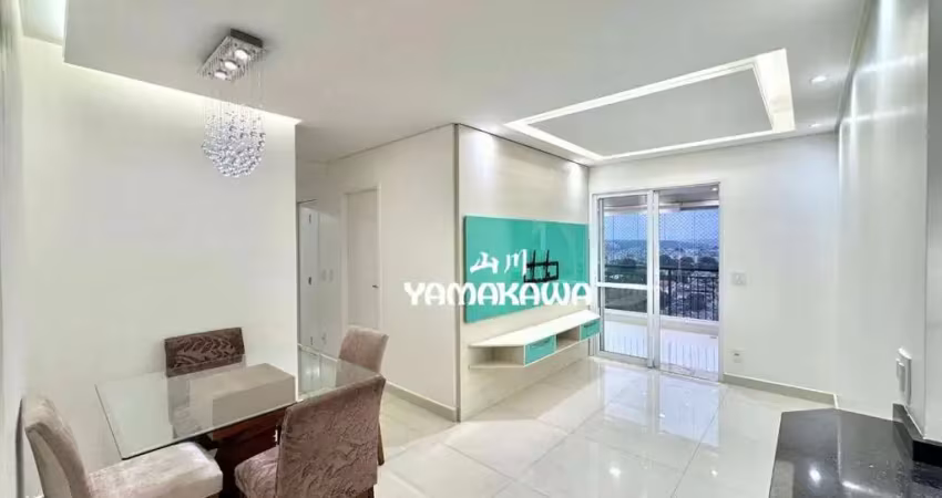 Apartamento com 2 dormitórios para alugar, 66 m² por r$ 4.440,00/mês - vila formosa - são paulo/sp