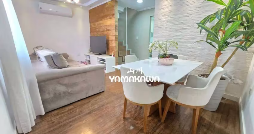Sobrado com 3 dormitórios à venda, 90 m² por r$ 589.000,00 - vila ré - são paulo/sp
