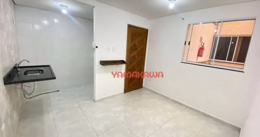 Apartamento com 2 dormitórios para alugar, 45 m² por r$ 1.150,00/mês - itaquera - são paulo/sp