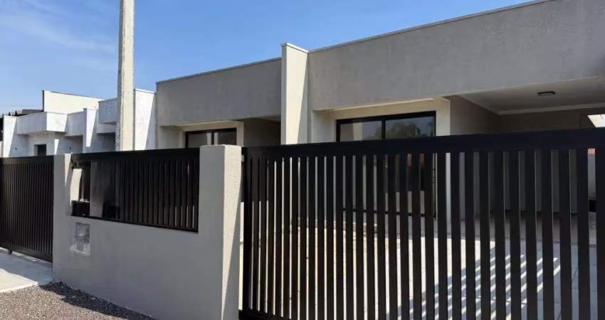 Casa 02 dorm à venda no bairro capão novo - 2 vagas de garagem