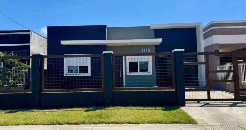 Casa 02 Dorm à venda no Bairro NOVA GUARANI com 104 m² de área privativa - 2 vagas de garagem