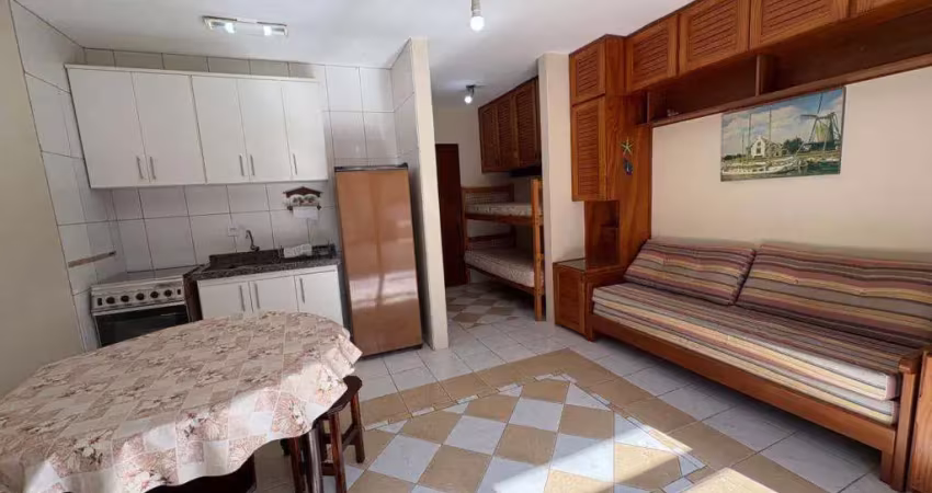 Jk à venda no bairro capão novo com 38 m² de área privativa - 1 vaga de garagem