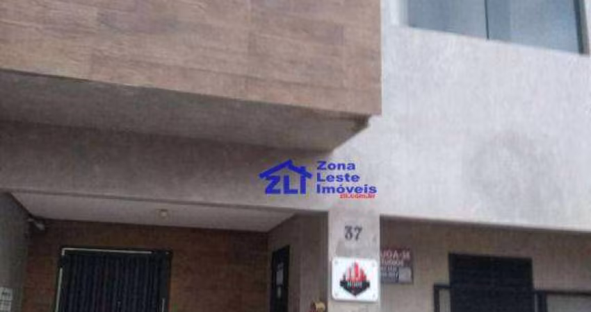 Kitnet com 1 dormitório para alugar, 25 m² por R$ 1.432,35/mês - Tatuapé - São Paulo/SP
