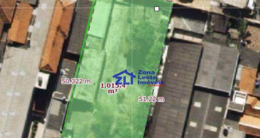 Terreno à venda, 1000 m² por R$ 5.000.000,00 - Vila Formosa - São Paulo/SP