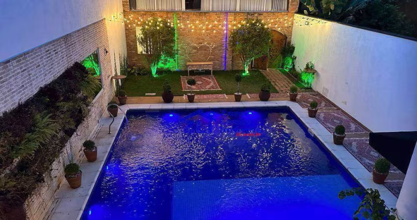 Sobrado, 590 m² - venda por R$ 5.100.000,00 ou aluguel por R$ 25.990,00/mês - Vila Bertioga - São Paulo/SP