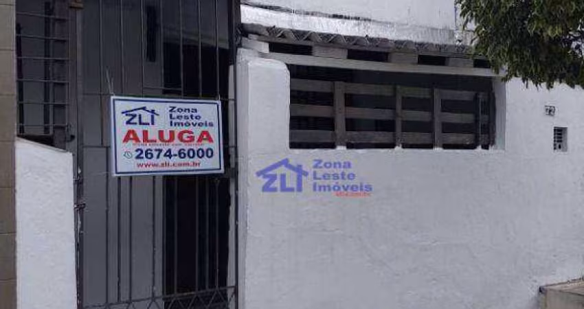 Casa com 1 dormitório para alugar, 40 m² por R$ 975,00/mês - Vila Formosa - São Paulo/SP