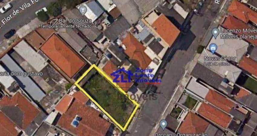 Terreno à venda, 180 m² por R$ 639.000,00 - Vila Formosa - São Paulo/SP