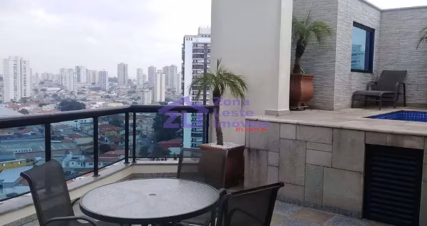 Cobertura à venda, 228 m² por r$ 2.545.000,00 - vila regente feijó - são paulo/sp