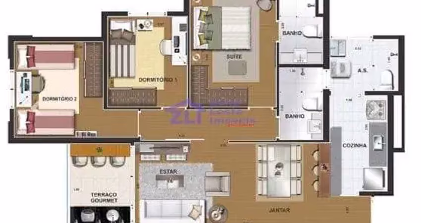 Apartamento com 3 dormitórios à venda, 77 m² por r$ 797.120,00 - alto da mooca - são paulo/sp