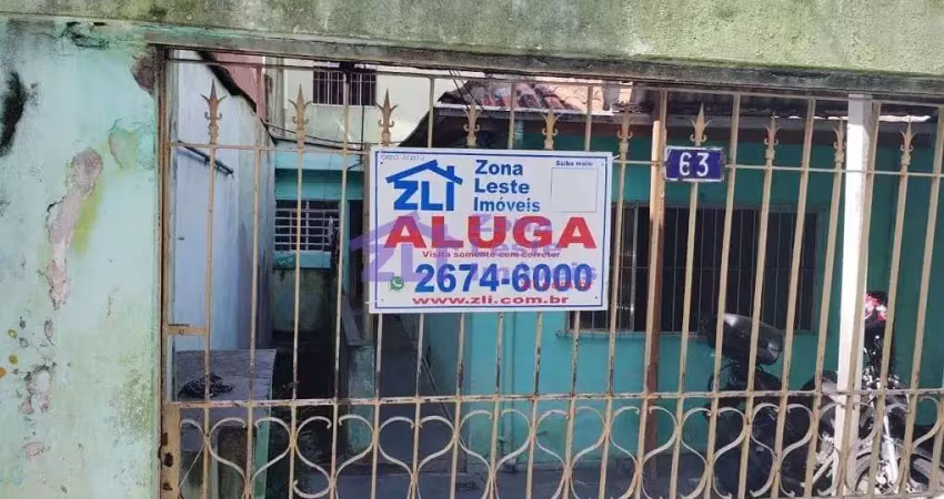Casa com 1 dormitório para alugar, 50 m² por r$ 800,00/mês - jardim vila formosa - são paulo/sp