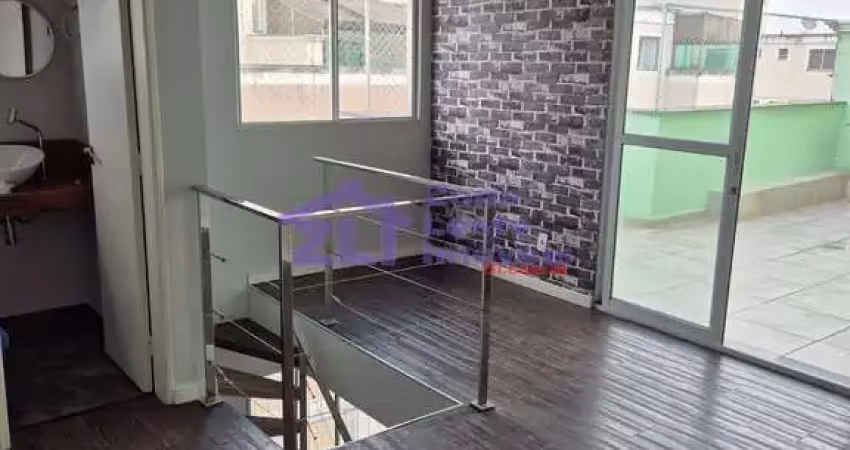Cobertura duplex com 2 dormitórios à venda e locação, 88 m² por r$ 450.000,00 - jardim aricanduva -