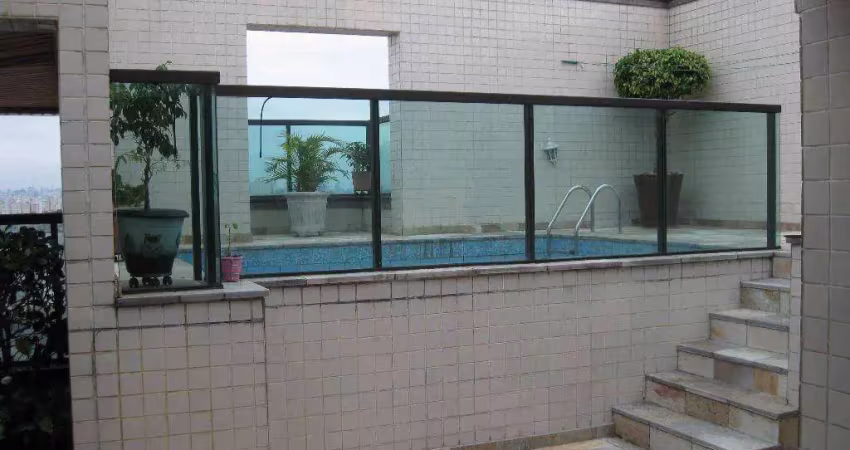 Cobertura, 250 m² - venda por R$ 2.120.000,00 ou aluguel por R$ 13.000,00/mês - Tatuapé - São Paulo/SP