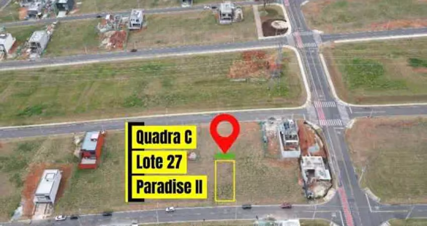 Terreno para venda com 176m² no condomínio paradise gardens em mogi das cruzes