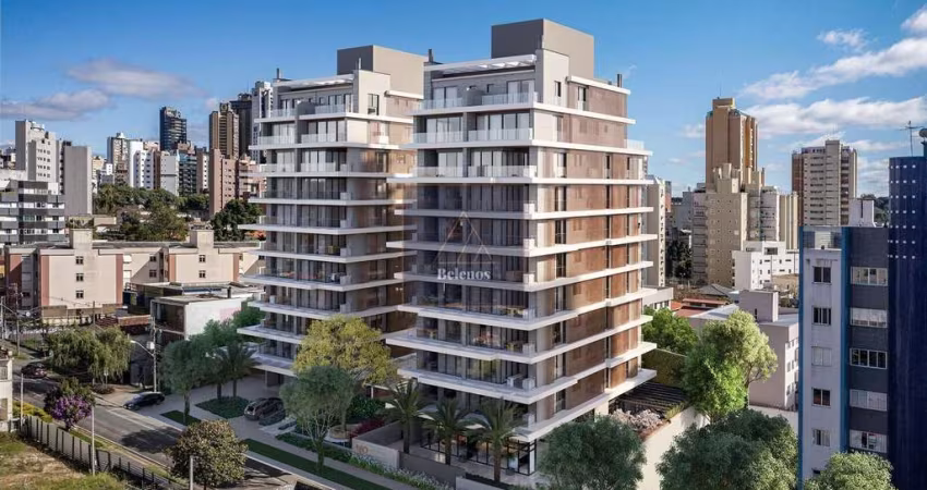 Apartamento Alto Padrão no Centro de Curitiba! 4 suítes. 4 Vagas. 2 por andar. 302,95 m².
