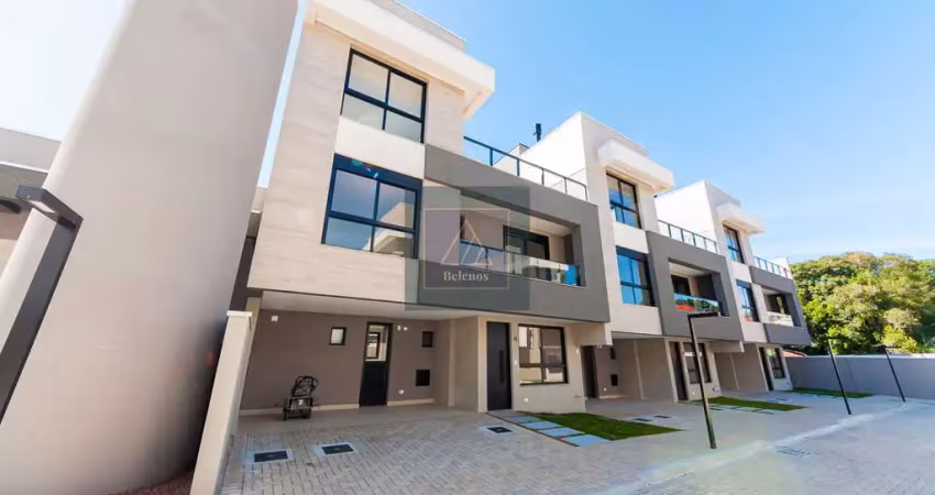 Santa felicidade - sobrado em condomínio fechado. 3 suítes. 2 vagas. 160 m² privativos.