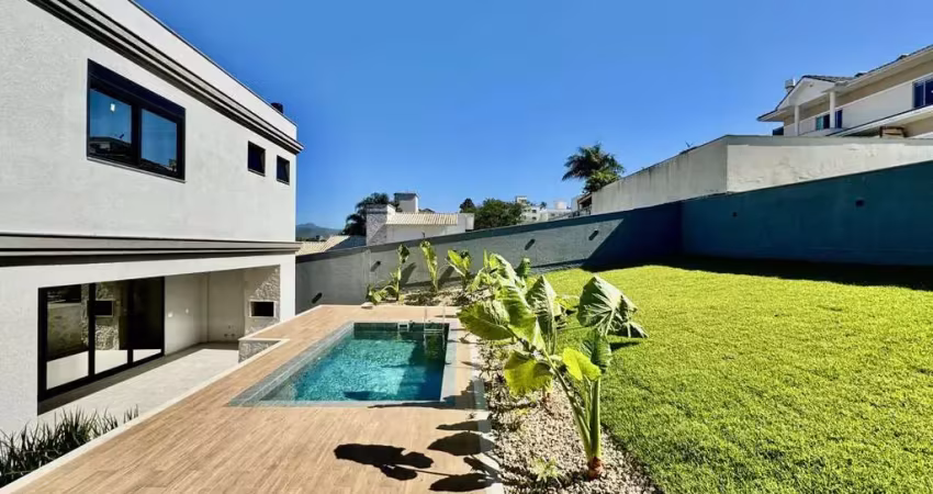 Casa para venda em palhoça, pedra branca, 3 dormitórios, 3 suítes, 4 banheiros, 2 vagas