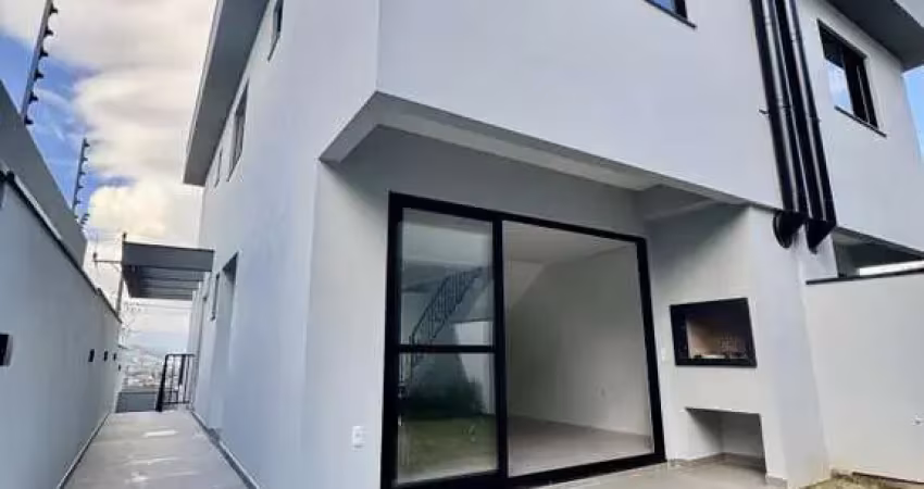 Sobrado para venda em palhoça, são sebastião, 3 dormitórios, 2 suítes, 3 banheiros, 2 vagas
