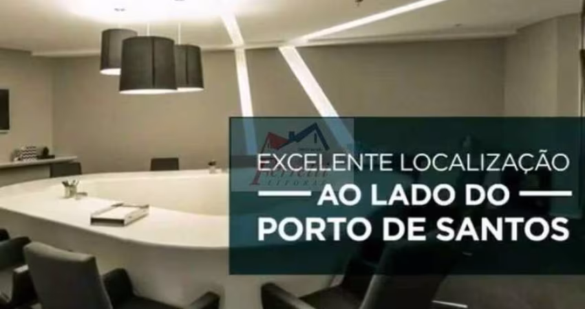 Sala-comercial-Em-edificio-para-Aluguel-em-Valongo-Santos-SP