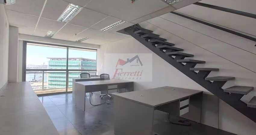 Sala comercial Duplex mobiliada à venda  em Valongo, Santos/SP