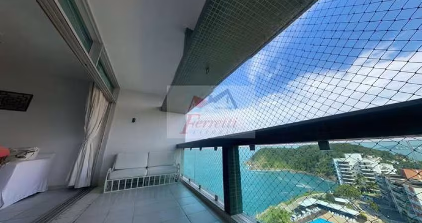 Apartamento com 3 dormitórios  com vista mar à venda na enseada Guarujá SP