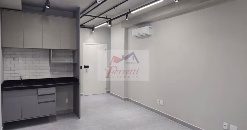 Sala comercial com 42,14 m², pronta para trabalhar  Em edifício no Valongo, Santos/SP