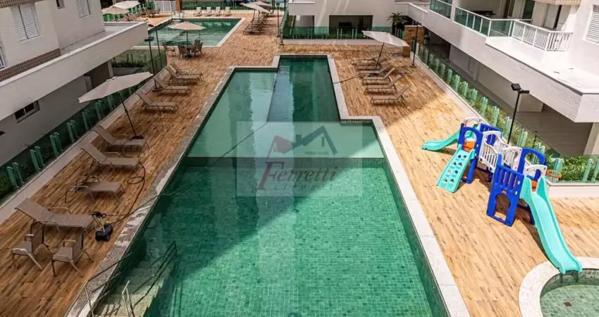 Apartamento com 2 dormitórios pronto a 50 metros da praia dos astúrias, guarujá/sp