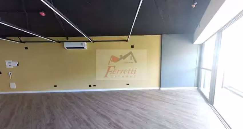 Sala comercial com 51,53m² para venda  em edifício em valongo, santos/sp