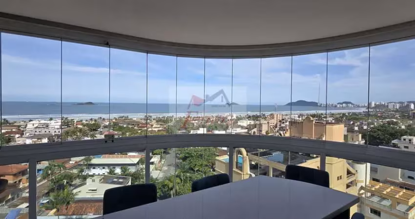 Apartamento com 3 suítes mobiliada e climatizada à venda em enseada, guarujá/sp