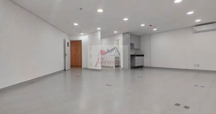 Sala comercial com 111m² à venda   em edifício em valongo, santos/sp