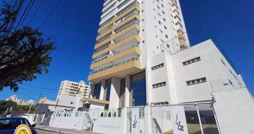 Apartamento de 01 dormitório com Varanda Gourmet-Aviação-Praia Grande