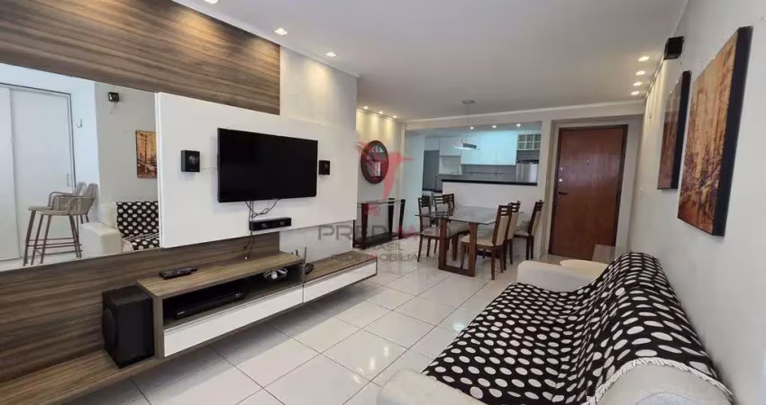 Apartamento maravilhoso em manaíra em andar alto com vista mar e mobiliado