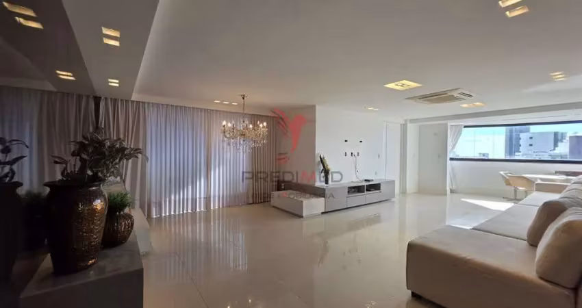 Apartamento mobiliado de alto padrão no aeroclube com vista deslumbrante para o mar