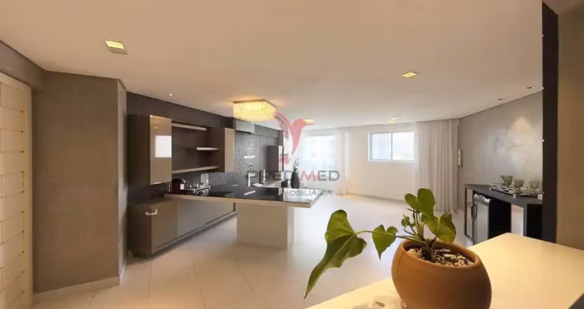 Apartamento alto padrão, porteira fechada, 3/4 no brisamar