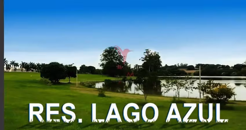 Terreno de 1012 m² no residencial lago azul: na melhor localização do condomínio
