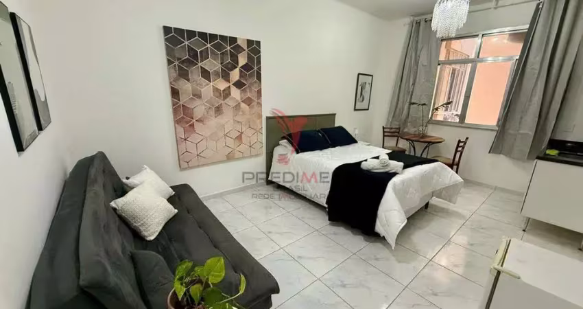 Aluga-se, studio mobiliado em copacabana quadra da praia