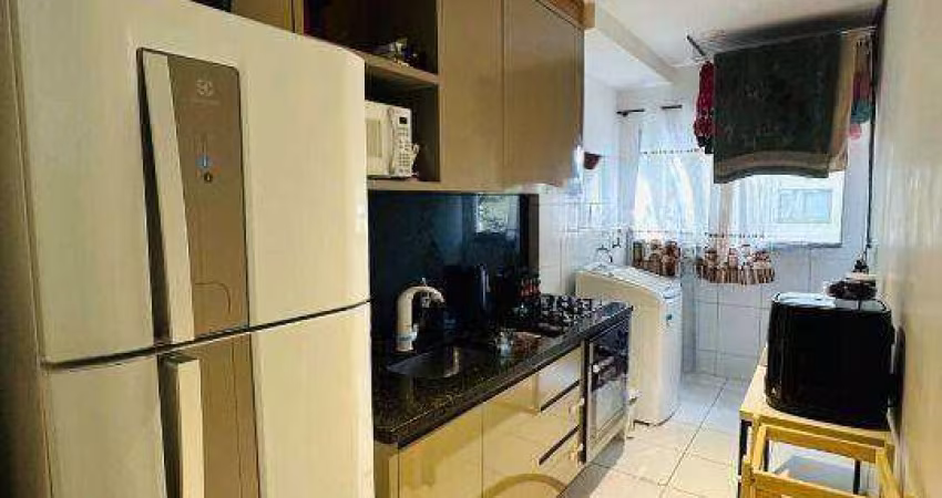 Apartamento térreo totalmente planejado com 2 dormitórios à venda, 52 m² por R$ 220.000,00 - Cond Altos do Santa Inês - São José dos Campos/SP