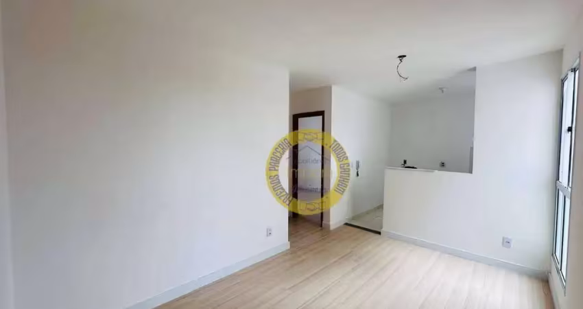 Apartamento ed pq campo marini com 2 dormitórios à venda, 40 m² por r$ 213.000 - residencial frei galvão - são josé dos campos/sp