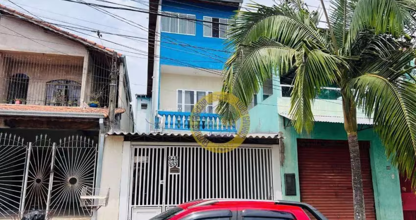 Sobrado com 5 dormitórios à venda, 295 m² por r$ 410.000,00 - conjunto residencial galo branco - são josé dos campos/sp